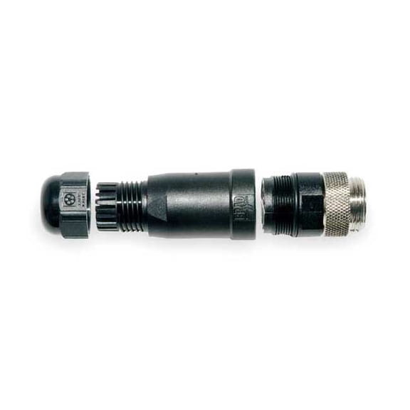 Brad Harrison External Thread Connector,3,Male,24 AWG 1A3006-34