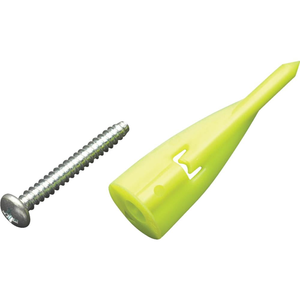 Drywall Anchor,HammerIn,2 In,PK100 WALLCLAW PCKWC100YS