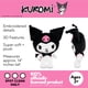 thumbnail image 2 of Cuddle Pillow Collectibles Kuromi Bedding Franco Official, 2 of 7