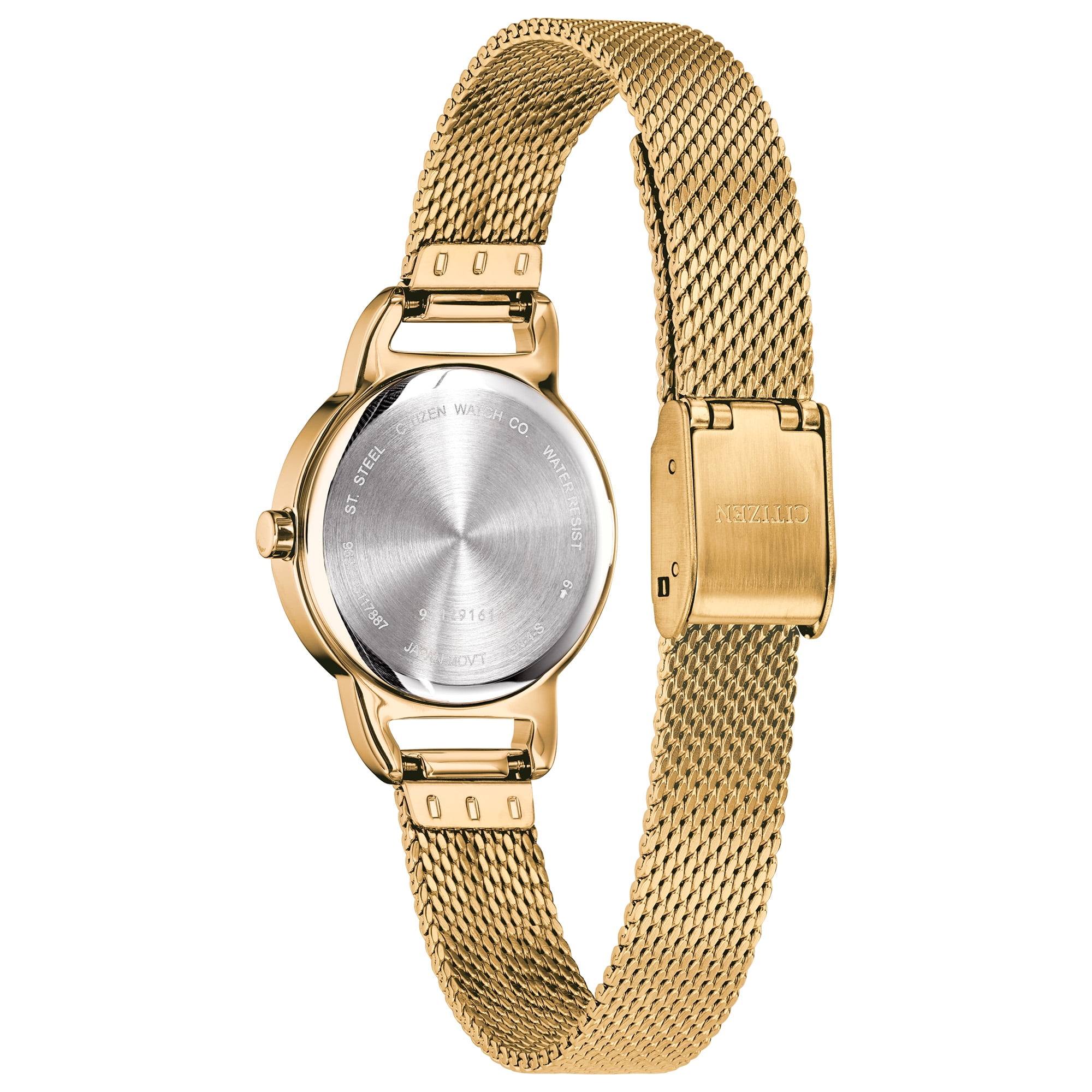 Citizen Quartz Rose Dial Rose Gold-tone Ladies Watch EZ7003 