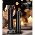 thumbnail image 4 of Salt and Pepper Mill Wood -Salt and Pepper Grinder Salt Mill Spice Mill Black Pepper Mills Salt Sha, 4 of 5