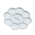 thumbnail image 5 of 5Pcs 10-Well Flower Shape Art Paint Tray Artist Watercolor Plastic Palette Supply, 5 of 6