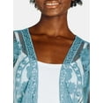 thumbnail image 4 of Time and Tru Women's Lace Coverup, Sizes S-3XL, 4 of 5