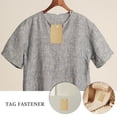 thumbnail image 1 of CIMAXIC 3000Pcs Transparent Plastic Hang Tag String with Buckle for Easy Retail Clothing Label Fastening, 1 of 8