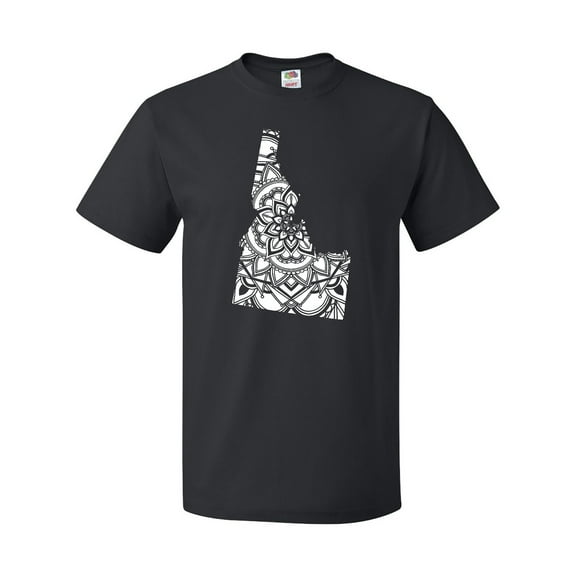 Inktastic Idaho Silhouette Mandala T-Shirt