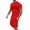 Red, variant on mihongmao Summer 2 Piece Lounge Set Men Casual Outfits New Fashion Casual Men's T-shirt Set Print Sports Short Sleeve Round-Neck Blouses Shirts Sets Yellow 3X