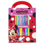 Disney - My Friend Minnie Mouse - My First Library 12 Board Book Block Set - PI Kids