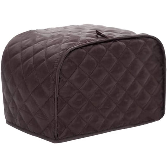 Toaster Cover Messar Polyester Grid Bread Toaster Dust Cover Bakeware Protector for Two Slice Toaster Appliance and Dust Fingerprint Protection