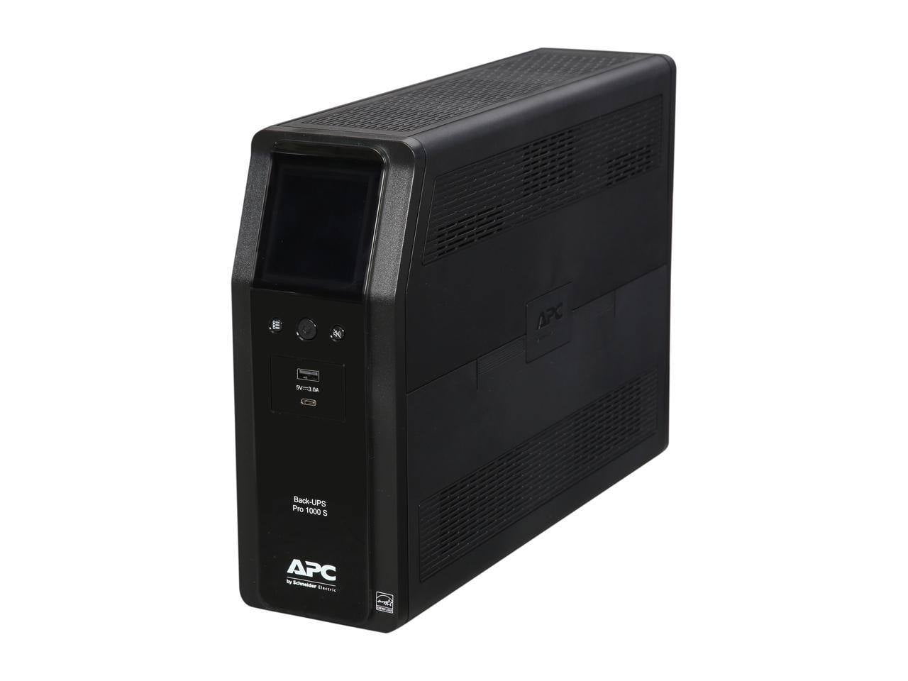 BR1000MS 1000 VA Pure SineWave 10 Outlets 2 USB Charging Ports Back-UPS Pro Battery Backup
