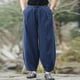 thumbnail image 4 of Pantalones largos para hombre, lisos, informales, con múltiples bolsillos y botones, para exteriores, rectos, para fitness, cargo, poliéster, 4 of 6
