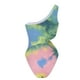 thumbnail image 5 of Traje de baño de una pieza para mujer, conjuntos de bikini para mujer, bikini de un solo hombro con estampado tie-dye de tela arrugada para mujer, traje de baño de una pieza para mujer, 5 of 6