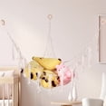 thumbnail image 2 of 2 pack Stuffed Animal Storage Corner Hammock or Net,Toy Storage Hammock for Stuff Animals,Plushie Net for Nursery Bedroom Wall,Stuffed Animal Organizer Holder for Plush,Cute Boho Room Decor, 2 of 5