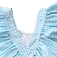 thumbnail image 5 of Staki Swimsuits for Girls One Piece Girls Swimsuit Kids One Piece Ruffle Swimsuit Girls Swimwear Print 3T 4T 5T(Blue,7-8 Years), 5 of 7