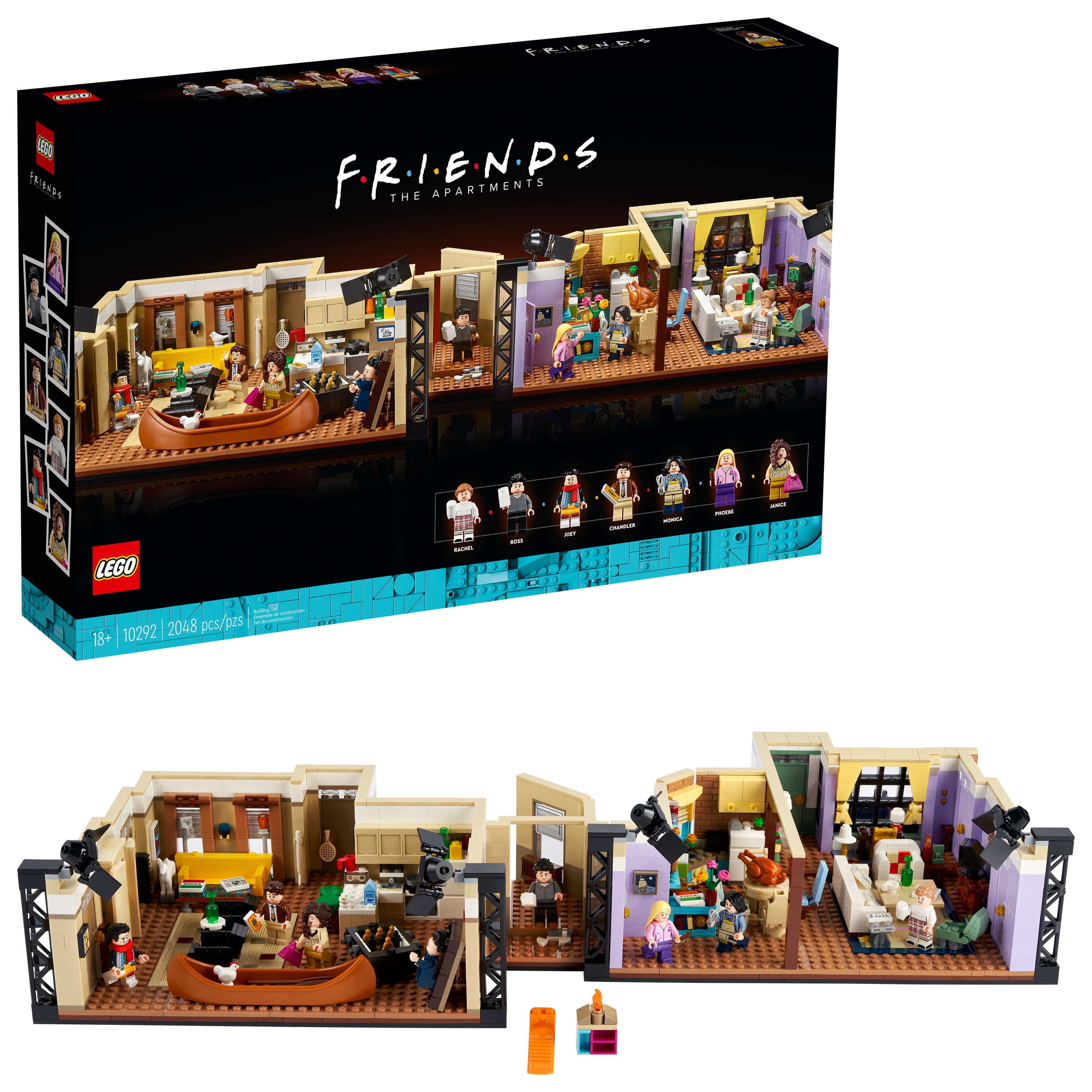 LEGO The Friends Apartments Building Set for Adults (10292)