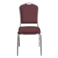 thumbnail image 3 of National Public Seating 9300 Series Fabric Stacking Chair - 2 Pack, 3 of 11