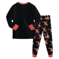 thumbnail image 6 of Hudaneo Baby Boy Clothes 8Y 9Y Infant Baby Boys Long Sleeve Cartoon Print Tops Pants Sleepwear 2 Piece Set, Orange 8-9 Years, 6 of 7