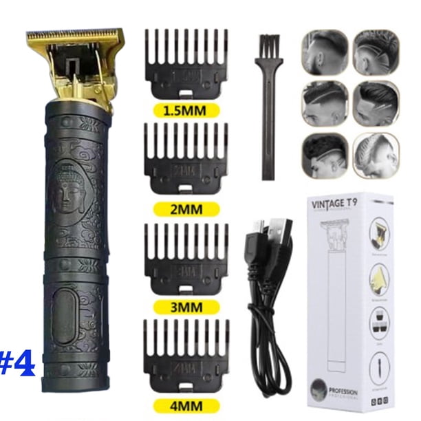 T9 USB Recargable Cortador De Pelo/Rasuradora Eléctrica/Barba Eléctrico