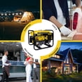 thumbnail image 4 of Aceup Energy Portable Generator 4350 Watt Gas Powered Equipmen Kit, Pull Cord Start，4000W Generator EPA & CARB Compliant, 4 of 7