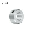 thumbnail image 3 of 8 Packs Set Screw Collars 7/16" Bore, Aluminum Shaft Collars, 7/8" OD and 7/16" Thickness, Set Screw Clamp Collar, 3 of 5