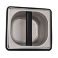 thumbnail image 1 of Grounds Coffee Grounds Square Detachable Stainless Steel Bucket Coffee Knock Box For Coffee Shop, 1 of 8