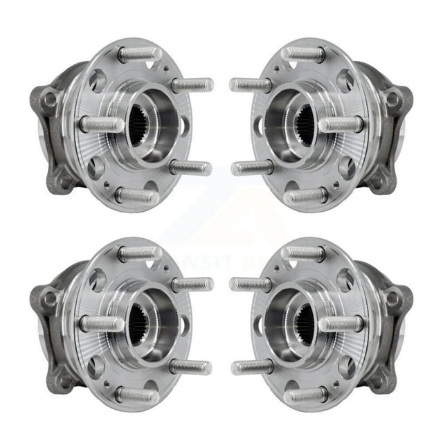 Kugel Front Rear Wheel Bearing & Hub Assembly Kit for Car Hyundai Santa Fe Kia Palisade Sorento Telluride Cruz AWD - Left Right Side (Driver Passenger) K70-101936