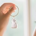 thumbnail image 3 of Key Chain Cat Hair Storage Bottle Keepsake Keychain for Collecting Cat Hair Pet Memorial Accessory, 3 of 3