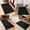 Black, variant on Boho Herringbone Waffle Bath Mat, Ultra Soft Non-Slip Bathroom Rug - Super Absorbent & Quick Dry, Washable Bath Rug for Bathroom