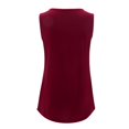 thumbnail image 6 of Yuannlog Women Tanks Summer Tank Loose Fit Vests Tunic Sleeveless V Neck Tops Loose Casual Workout Sports Tee Shirts, 6 of 9