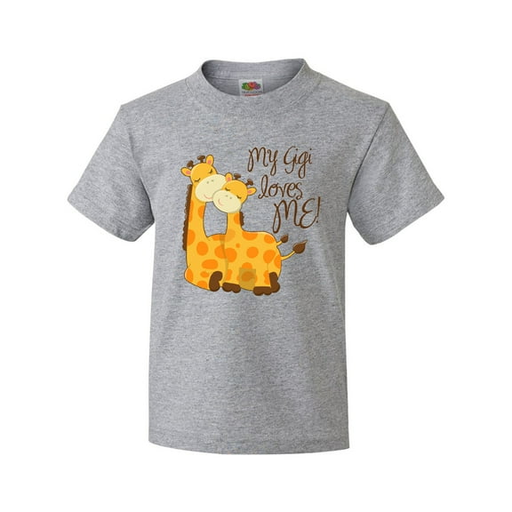 Inktastic My Gigi loves me Youth T-Shirt