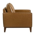thumbnail image 3 of New Classic Furniture Caspar Leather Upholstered Accent Chair in Caramel Brown, 3 of 6