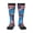 3 Black, variant on Women's Knee High Socks America Oklahoma Flag Outdoor Casual Tube Socks