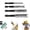 Silver, variant on 2-in-1 Hexagonal Shank Brazing Dry Drilling Specialized Hole Opener, Hexagonal Diamond Hole Saw Kit, Dry Cutting Hex Shank Drill Bit,Diamond Hole Saw Drill Bit for Tile Glass Marble ﻿ ﻿ (Gold)