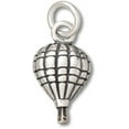 thumbnail image 1 of Sterling Silver 30" Unisex 1.5mm Box Chain Hot Air Balloon Pendant Necklace, 1 of 2