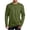 *Army Green, variant on VBVC Men's Long Sleeve Crewneck T Shirt with Thumb Holes , Basic Lightweight Stretchy Top For Men, Army Green , S-3XL