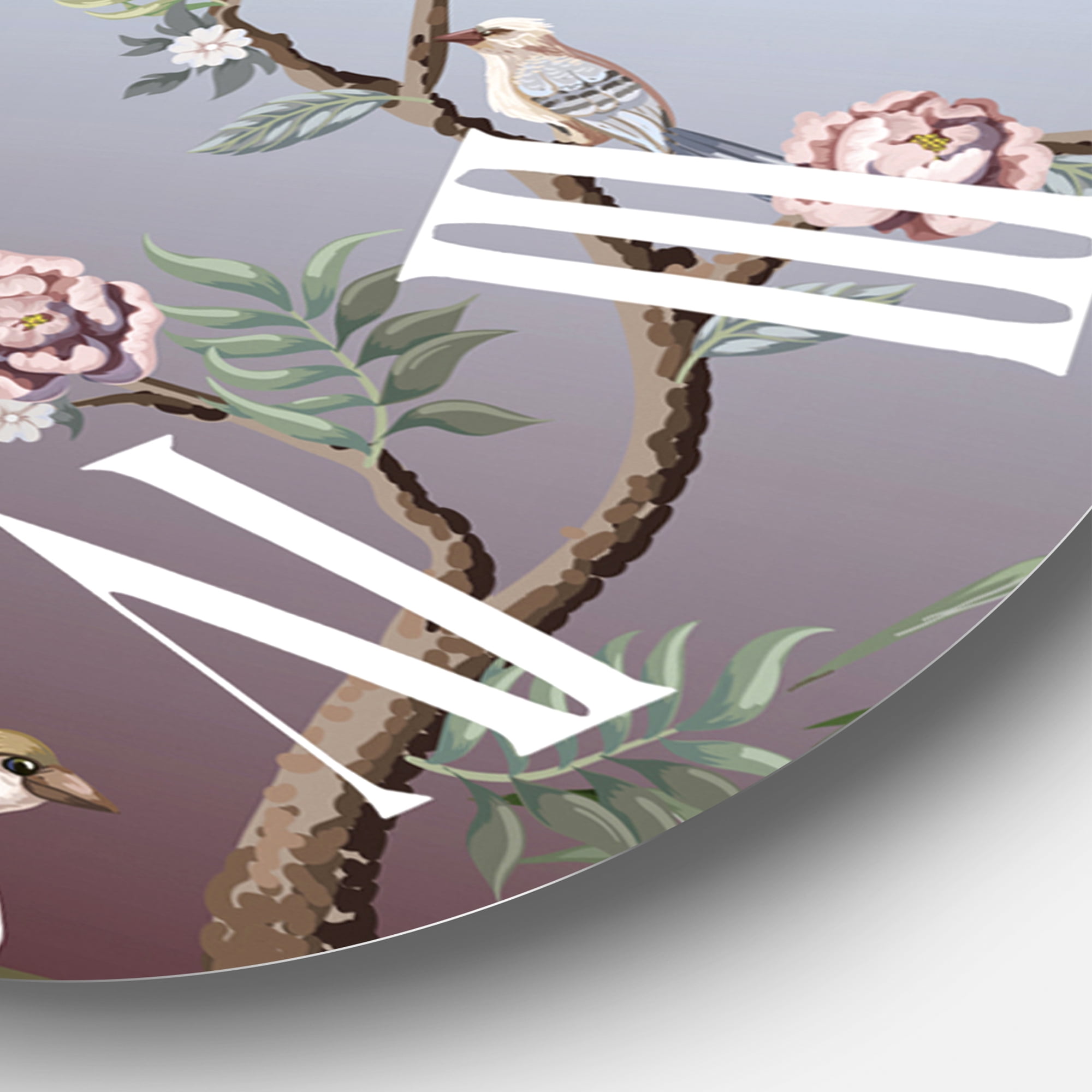 Designart 1 in Quartz Traditional Wall Clock