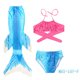 thumbnail image 2 of Conjunto de natación de sirena para niña, traje de baño de cola de sirena, disfraz de princesa Cosplay, regalo, 2 of 5