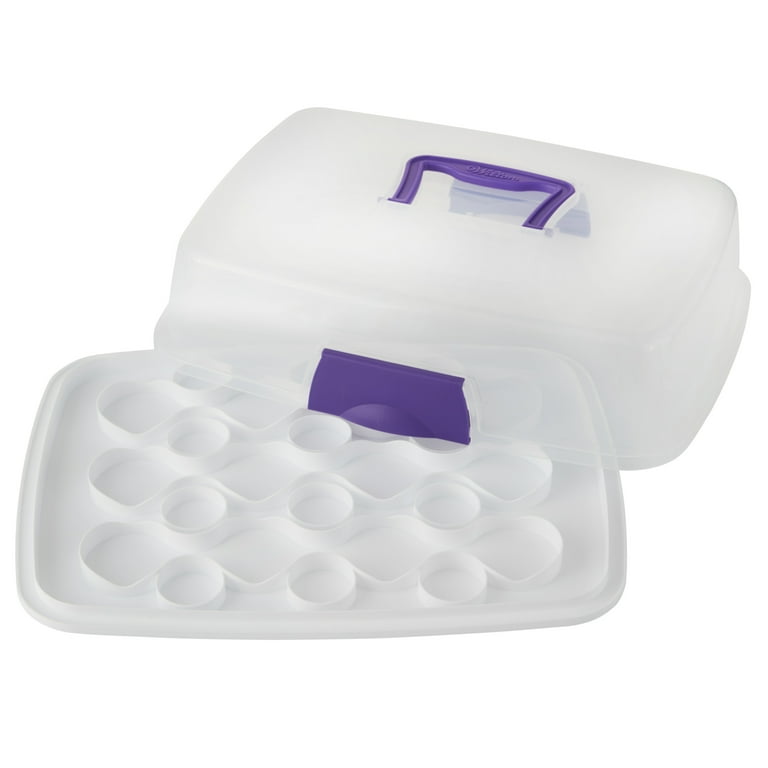 Wilton-Contenitore per Cupcake, 3 Pezzi, Design Spread Love da Portata