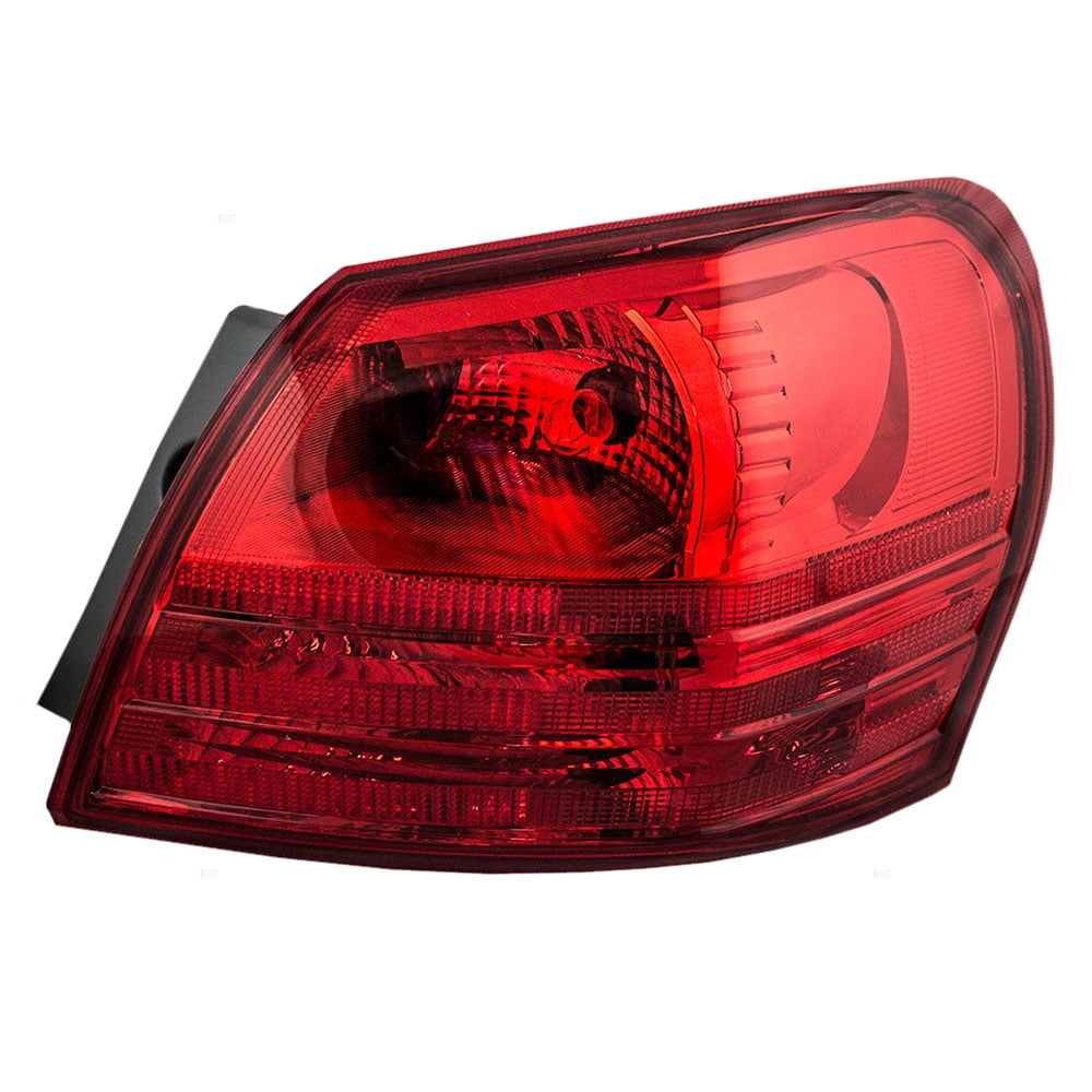 Passengers Taillight Quarter Panel Mounted Tail Lamp Replacement for