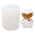 thumbnail image 1 of Techinal 3D Astronaut Silicone Mold Aromatherapy Plaster Candle Mould DIY Plaster Epoxy Mold for Resin Casting, 1 of 7