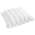 thumbnail image 6 of Better Homes & Gardens Bubble Faux Fur Decorative Pillow for All Ages, 22" x 22" Artic White, 6 of 7