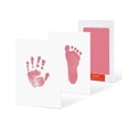 thumbnail image 2 of Kmbangi Baby Footprint  Handprint Ink Pad 3Pcs Clean Touch Hand and Foot Paw Keepsake Stamp Print Kits, 2 of 2