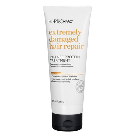 Hi-Pro-Pac Extremely Damaged Hair Repair, Intense Protein Treatment, Hair Mask, 8 (Best At Home Hair Repair Treatment)