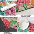 thumbnail image 3 of Pioneer Flower Floral Print Pattern Kitchen Rug Mat,Kitchen Runner Rugs Non Skid Washable,Decorative Kitchen Floor Mats for Kitchen,Sink,Laundry,17"X47", 3 of 5