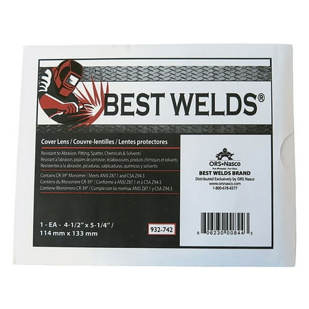 Best Welds SP-35 BW 4 1/2X 5 1/4 50% CR-39 COVER LENS