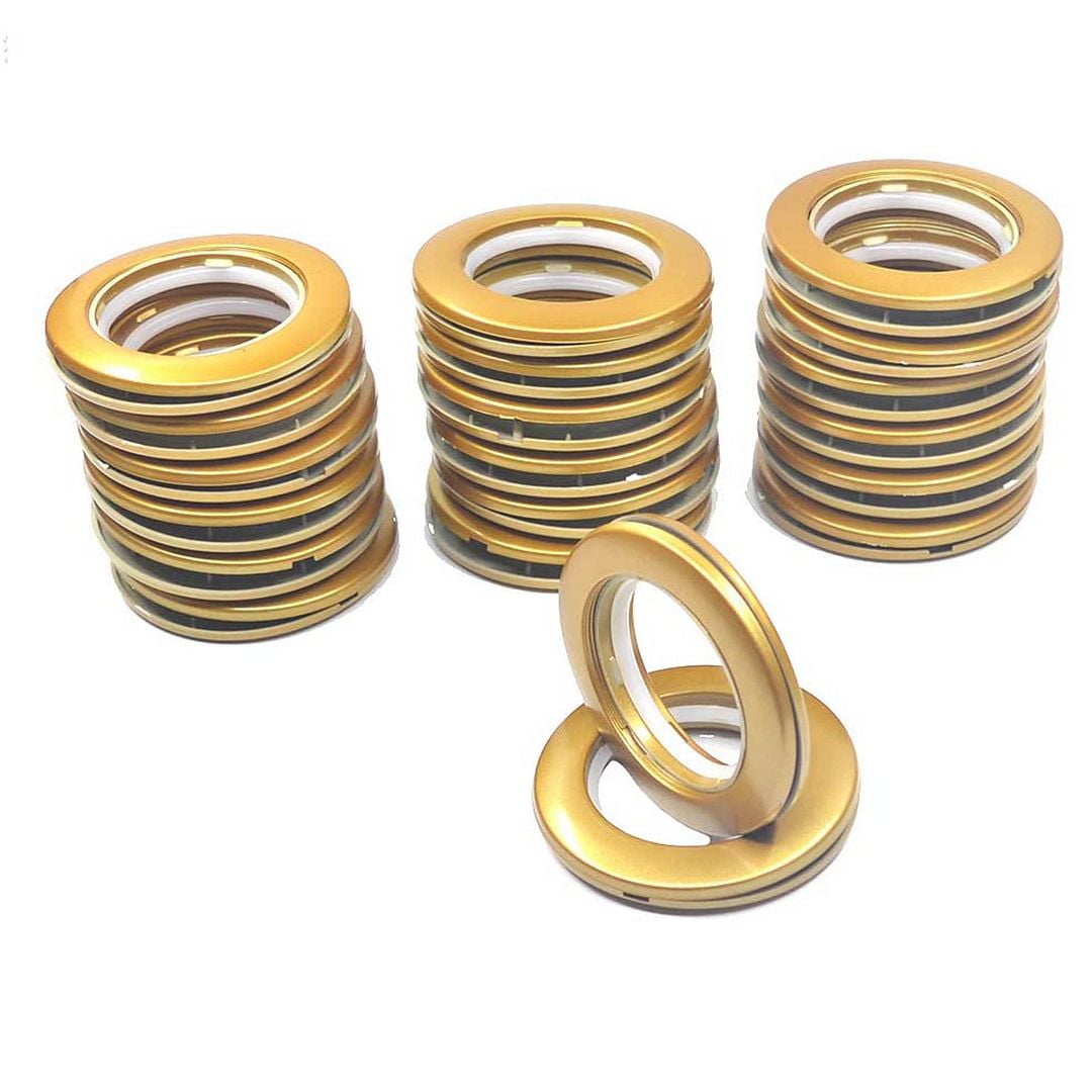 WCIC Curtain Grommets 19/16 Inch Inner Diameter,Curtain Eyelets Grommets