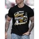 thumbnail image 1 of Camiseta deportiva informal de moda para hombre, cuello redondo y manga corta, ideal para el tiempo libre., 1 of 9