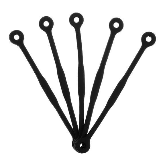 PBPBOX 5Pcs Tennis Racket Vibration Dampener Silicone Shock Absorber Black for Racket