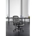 OFM Model 800L Leather Big and Tall Executive Office Chair, Black