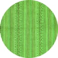 thumbnail image 1 of Ahgly Company Indoor Round Abstract Green Modern Area Rugs, 7' Round, 1 of 4