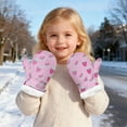 thumbnail image 7 of Boys Snow Gloves Warm Lined Girls Waterproof Gloves Outdoor Ski Gloves for Ages 2-3 Years Boys Girls, 7 of 7